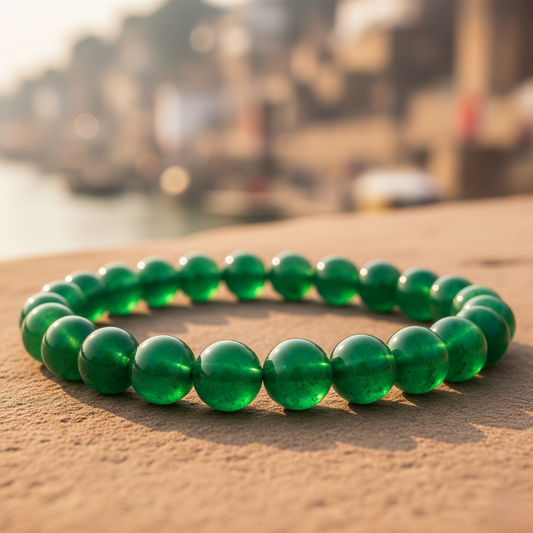 Emerald Edge Green Aventurine Bracelet